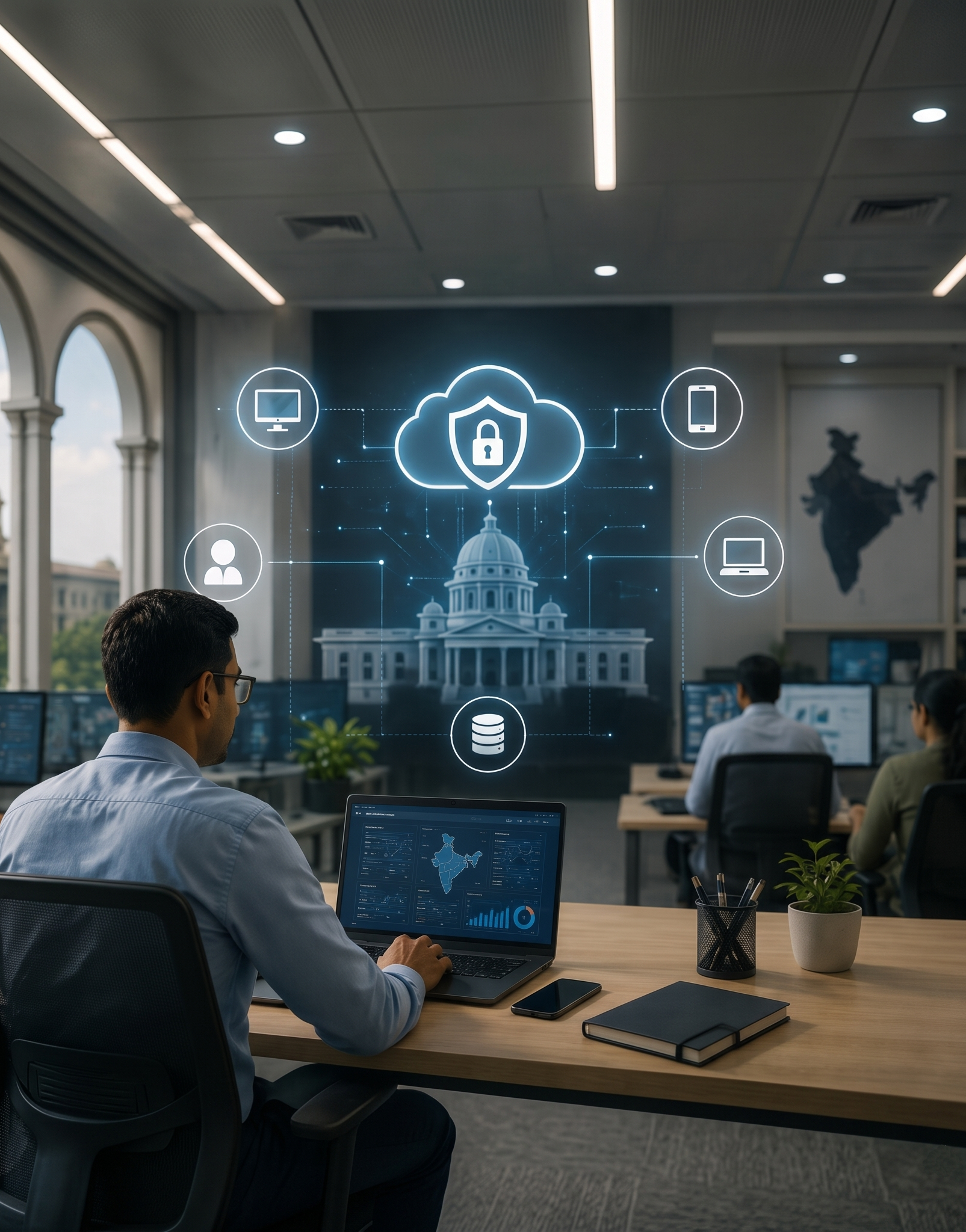 Secure government IT infrastructure and e-governance access