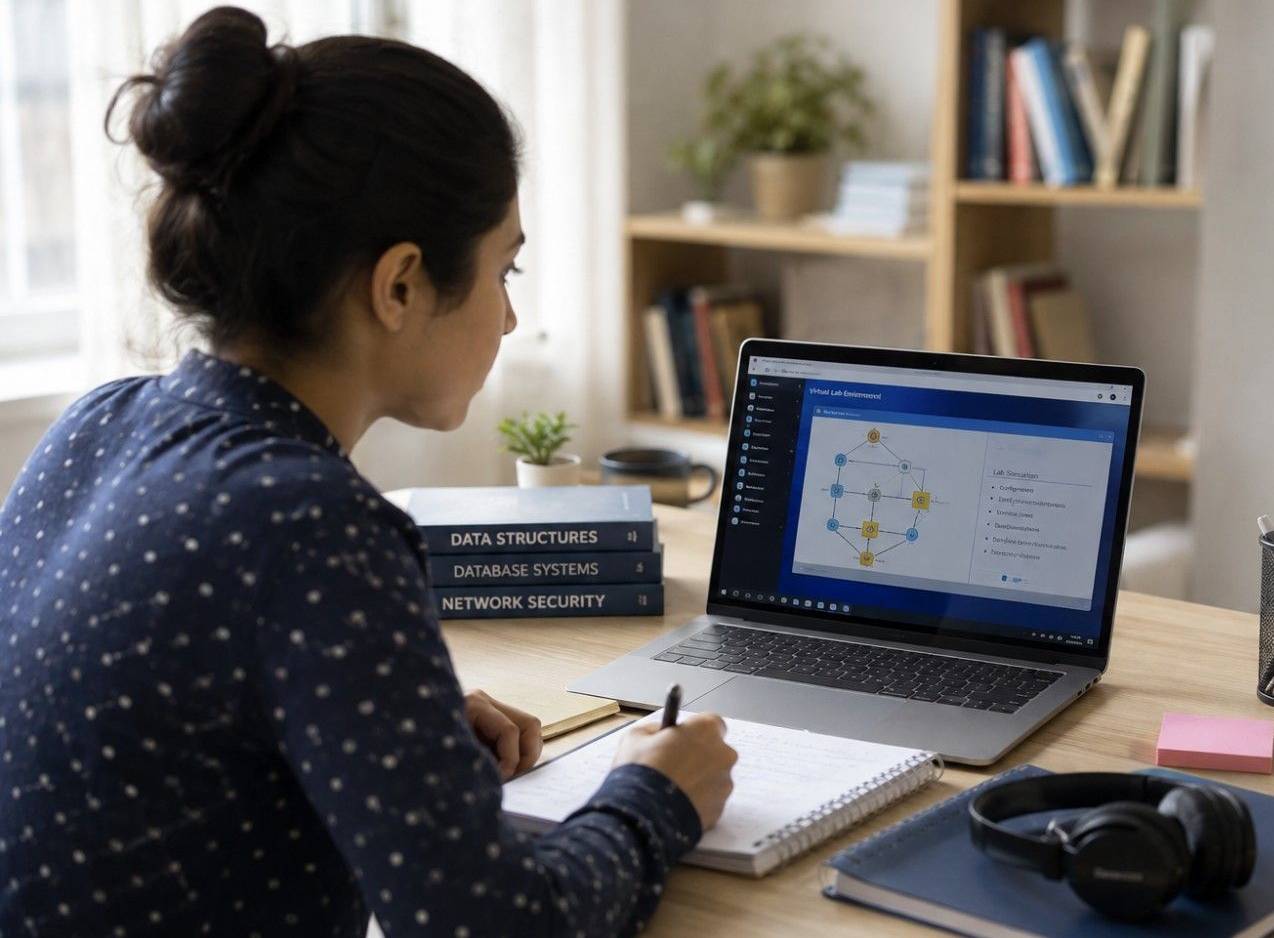 Virtual ICT labs for education with secure anywhere access